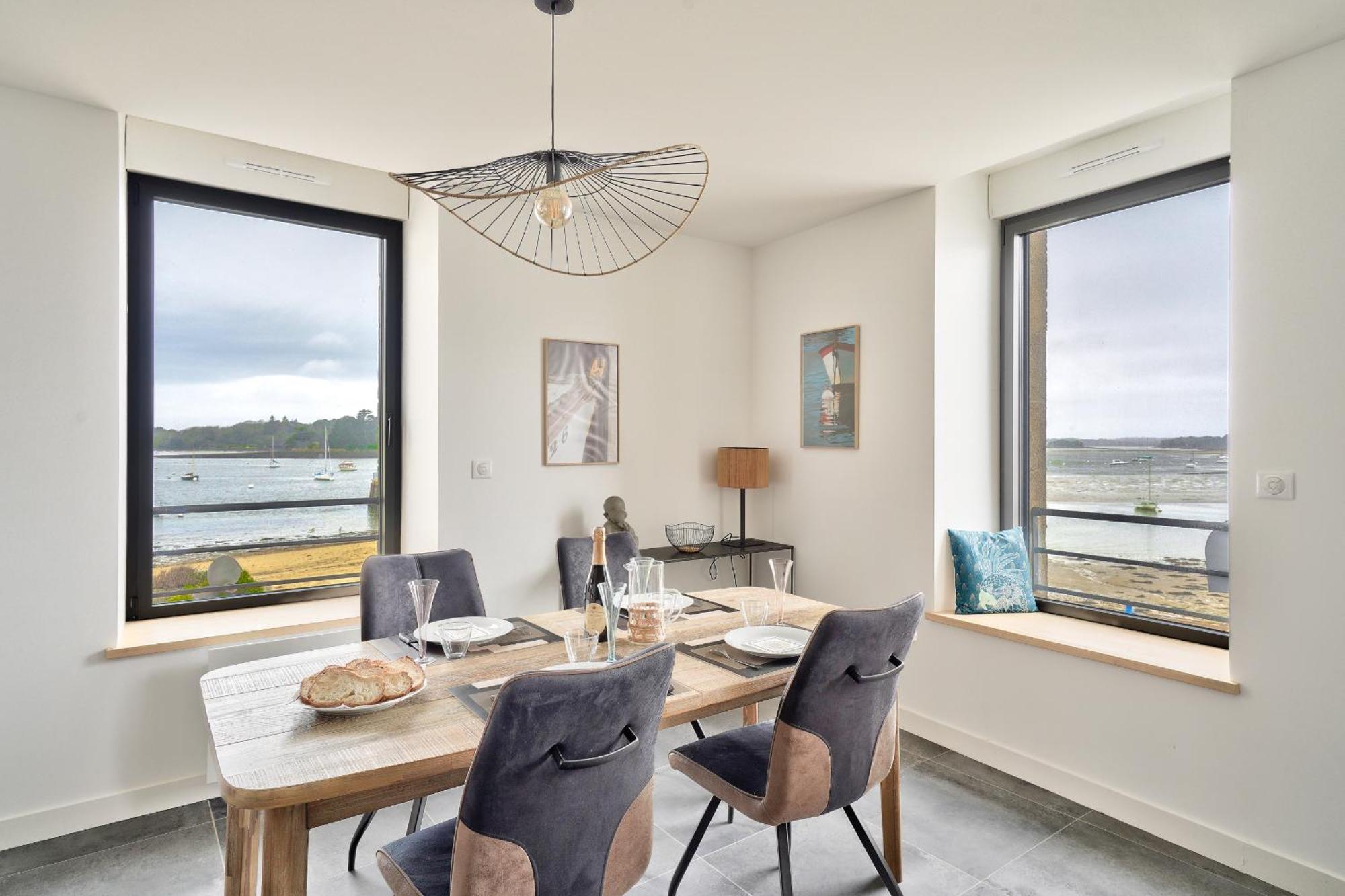 Appartement 4 Personnes Avec Vue Mer Île-Tudy Exterior foto